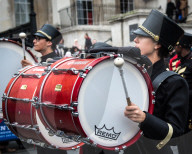 FEATURE - Tänzer üben schon mal die Neujahrs-Parade in London