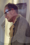 EXKLUSIV - Fussballer Paul Gascoigne mit einem grossen Pflaster im Gesicht