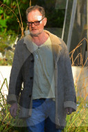 EXKLUSIV - Fussballer Paul Gascoigne mit einem grossen Pflaster im Gesicht