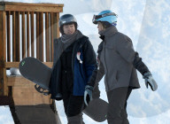 EXKLUSIV - Maddox Jolie-Pitt nimmt Snowboard-Unterricht in Colorado