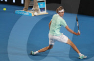 PEOPLE - Hopman Cup in Perth: Federer verliert gegen Zverev - Mirka mit ihren Mädchen im Publikum 
