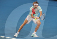 PEOPLE - Hopman Cup in Perth: Federer verliert gegen Zverev - Mirka mit ihren Mädchen im Publikum 
