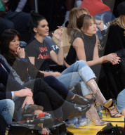 PEOPLE - Kendall Jenner fiebert mit den Lakers mit
