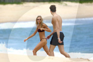 PEOPLE -  Gute Badestimmung: Lais Ribeiro und Romee Strijd amüsieren sich in Rio