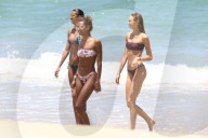 PEOPLE -  Gute Badestimmung: Lais Ribeiro und Romee Strijd amüsieren sich in Rio