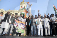 NEWS - Kolkata: Protest gegen Verhaftung von Sudip Bandyopadhyay