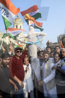 NEWS - Kolkata: Protest gegen Verhaftung von Sudip Bandyopadhyay