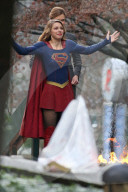PEOPLE - Supergirl: Melissa Benoist steht in Vancouver vor der Linse
