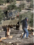 NEWS - West Bank: Kravalle in Nablus