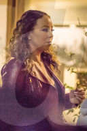 EXKLUSIV - Mariah Carey und Nick Cannon verlassen das Lovi's Deli in Calabasas