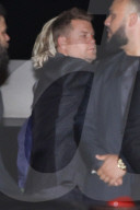 PEOPLE - James Corden und Adele verlassen mit ihren Partnern das Nobu in Malibu