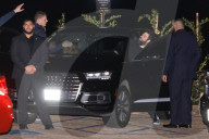 PEOPLE - James Corden und Adele verlassen mit ihren Partnern das Nobu in Malibu