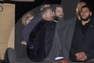 PEOPLE - James Corden und Adele verlassen mit ihren Partnern das Nobu in Malibu