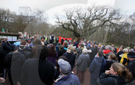 Anti-fracking protest, Sherwood Forest, UK - 07 Jan 2017