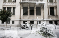 NEWS - Eiskälte in Griechenland: Thessaloniki ist vereist