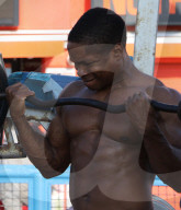PEOPLE - Britney Spears Freund Sam trainiert in Venice Beach