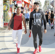 PEOPLE - Britney Spears Freund Sam trainiert in Venice Beach