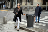 PEOPLE - Kelly Rutherford bummelt in Mailand
