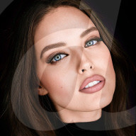 PEOPLE - Adriana Lima wirbt für Maybelline