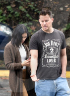 PEOPLE - Channing Tatum und Jenna Dewan in Studio City unterwegs