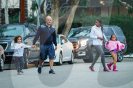 EXKLUSIV - Ganz die Mutter: Klein Monroe und Moroccan Carey mit der Nanny in Agoura Hills unterwegs