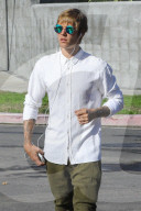 PEOPLE - Justin Bieber auf dem Weg zum Golfplatz