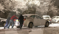 NEWS - Grossbritannien: Heftige Schneefälle in Kent