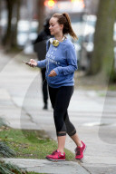 PEOPLE - Olivia Wilde auf dem Weg ins Gym