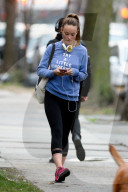 PEOPLE - Olivia Wilde auf dem Weg ins Gym