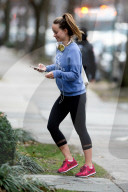 PEOPLE - Olivia Wilde auf dem Weg ins Gym