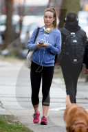 PEOPLE - Olivia Wilde auf dem Weg ins Gym