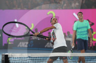 PEOPLE - Familie Federer schaut Roger beim Spiel am Kids Day des Australian Open zu