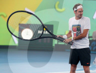 PEOPLE - Familie Federer schaut Roger beim Spiel am Kids Day des Australian Open zu