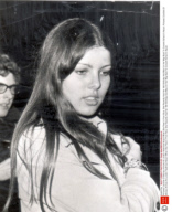 Princess Caroline Of Monaco Arrives At London Heathrow Airport When She Flew In From Nice. She Recently Had Her 16th Birthday And Was On Her Way Back To Convent School In Ascot.
