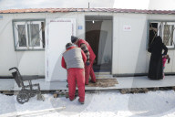 NEWS - Griechenland: Schnee und KÃ¤lte im FlÃ¼chtlingslager in Thessaloniki