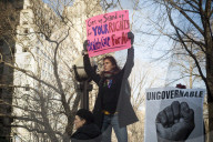 NEWS - Demonstration in New York für Obamacare