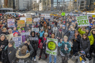 NEWS - Demonstration in New York für Obamacare