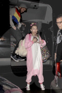 PEOPLE - Durch die rosa Brille: Miley Cyrus hat sich pink verkleidet für Liams Hemsworth 27. Geburtstag