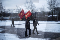 NEWS - Berlin: Linke Politiker gedenken den ermordeten Arbeitsführer Karl Liebknecht und Rosa Luxemburg