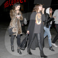 PEOPLE - Ashley Tisdale mit den Hudgens-Schwestern am Lakers Spiel