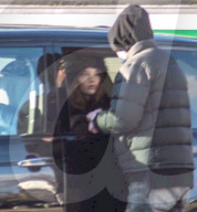 EXKLUSIV - Jennifer Lawrence steht in Budapest vor der "Red SParrow" Linse