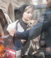 EXKLUSIV - Jennifer Lawrence steht in Budapest vor der "Red SParrow" Linse