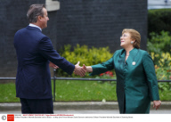 Chilean President  Michelle Bachelet visit to Britain - 13 May 2016