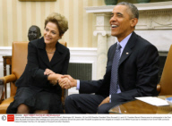 Obama holds Bilateral Meeting with President Rousseff of Brazil, Washington DC, America - 30 Jun 2015