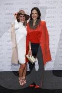 PEOPLE - Promis bei der Marc Cain Modenschau in Berlin