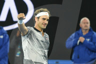 PEOPLE - Roger Federer: Tag Fünf in Melbourne