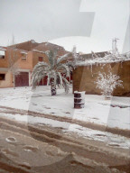 FEATURE - Schnee in der Sahara