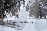 FEATURE - Schnee in der Sahara