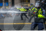 NEWS - Anti-Trump-Proteste: Auch die Polizei hatte zu tun