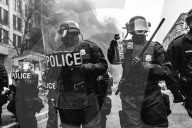 NEWS - Anti-Trump-Proteste: Auch die Polizei hatte zu tun
